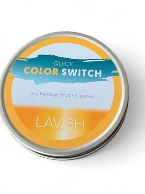 Lavish Quick Color Switch Dry Makeup Brush Cleaner — New